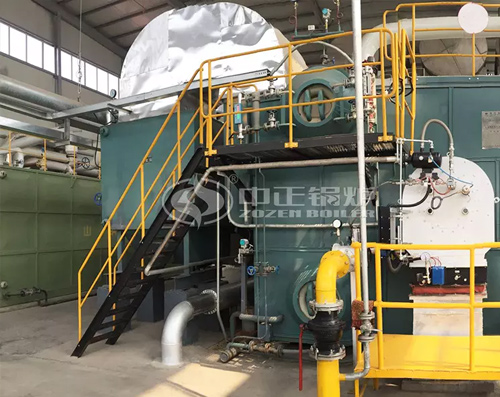 金光紙業20噸SZS系列蒸汽鍋爐煤改氣項目